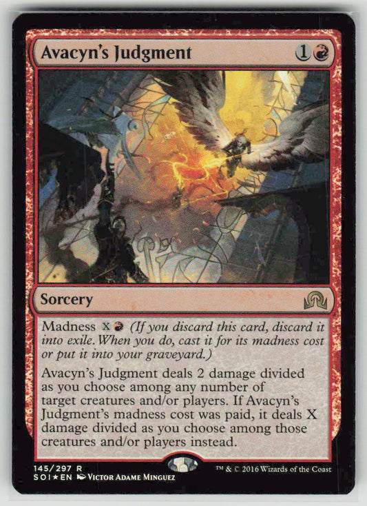 2016 Shadows over Innistrad 145 Avacyn's Judgment