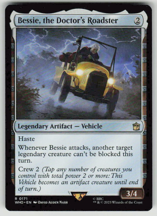 2023 Doctor Who 171 Bessie, the Doctor's Roadster
