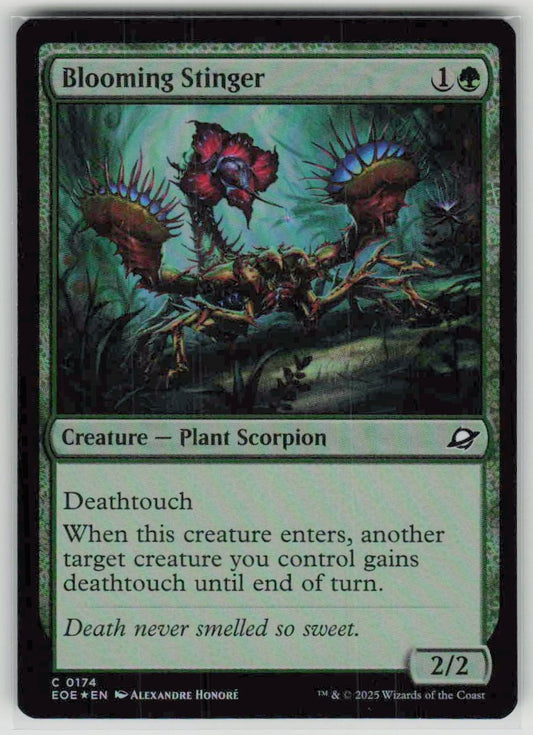 2025 Edge of Eternities 174 Blooming Stinger