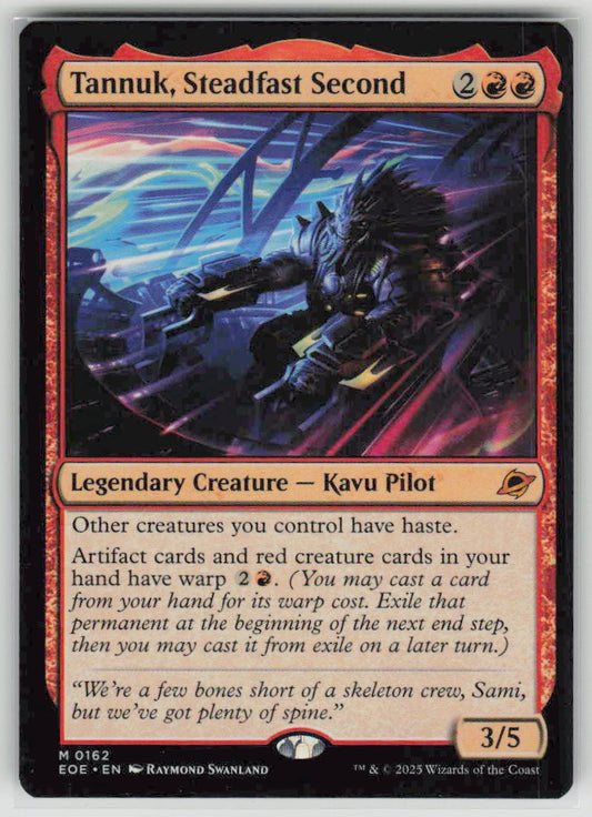 2025 Edge of Eternities 162 Tannuk, Steadfast Second