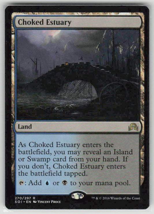 2016 Shadows over Innistrad 270 Choked Estuary