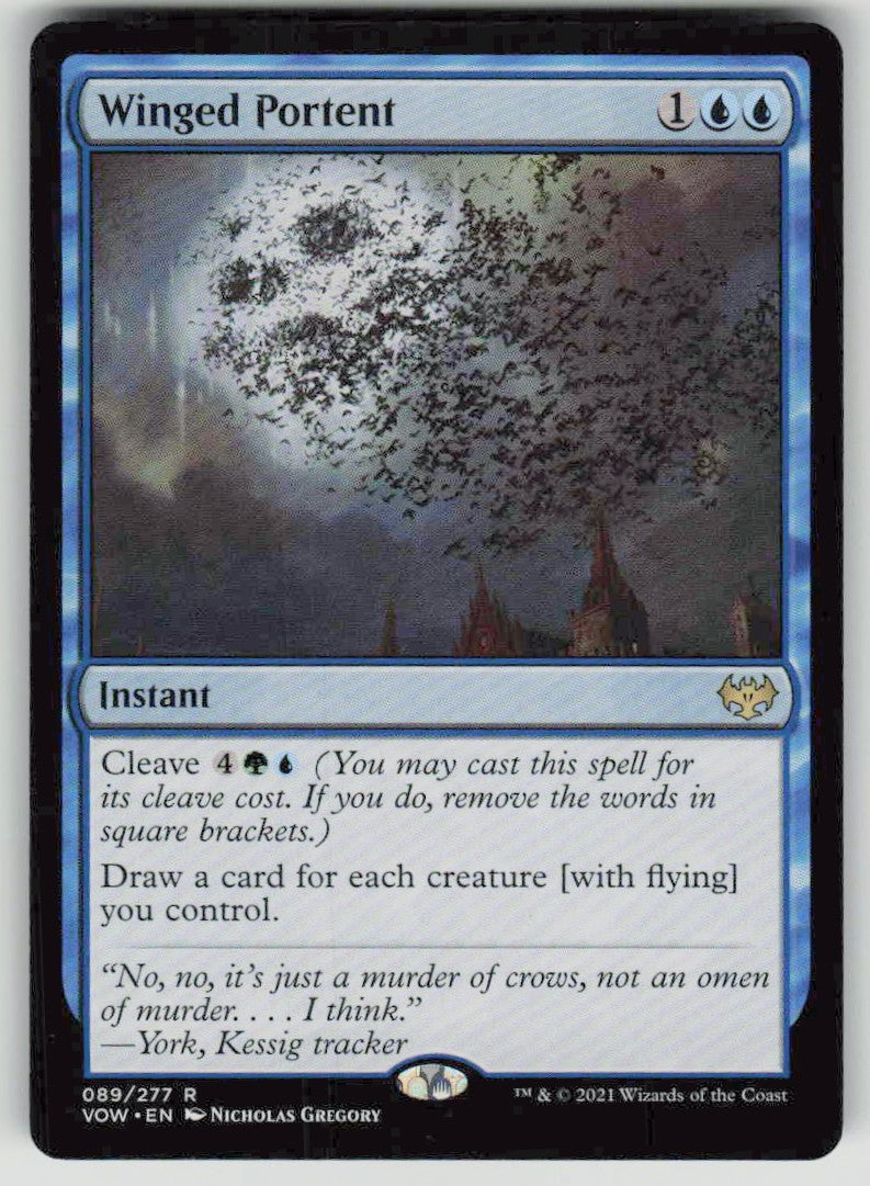 2021 Innistrad: Crimson Vow 89 Winged Portent