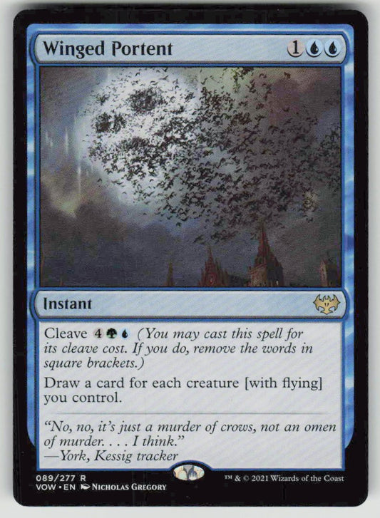 2021 Innistrad: Crimson Vow 89 Winged Portent