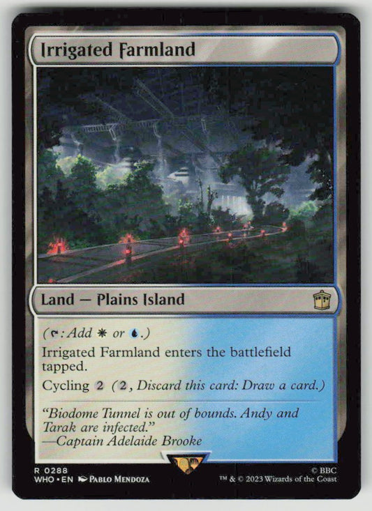 2023 Doctor Who 288 Irrigated Farmland