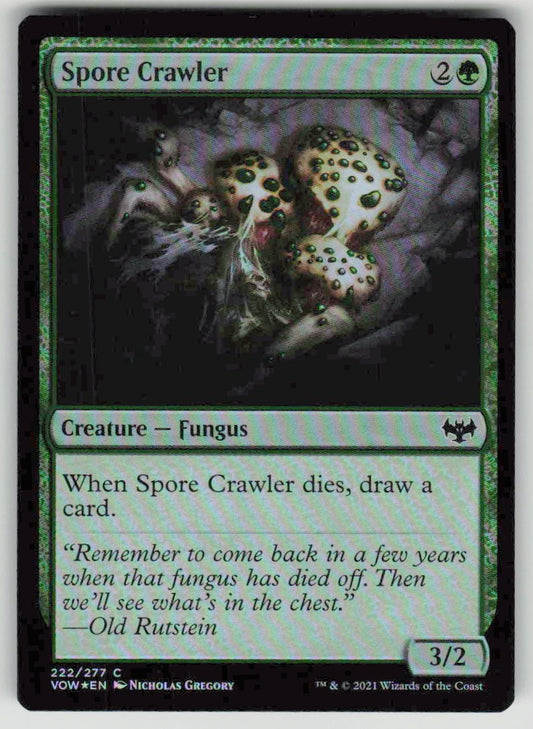 2021 Innistrad: Crimson Vow 222 Spore Crawler