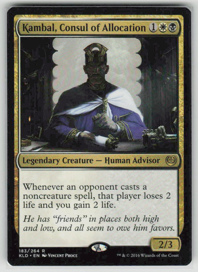 2016 Kaladesh 183 Kambal, Consul of Allocation
