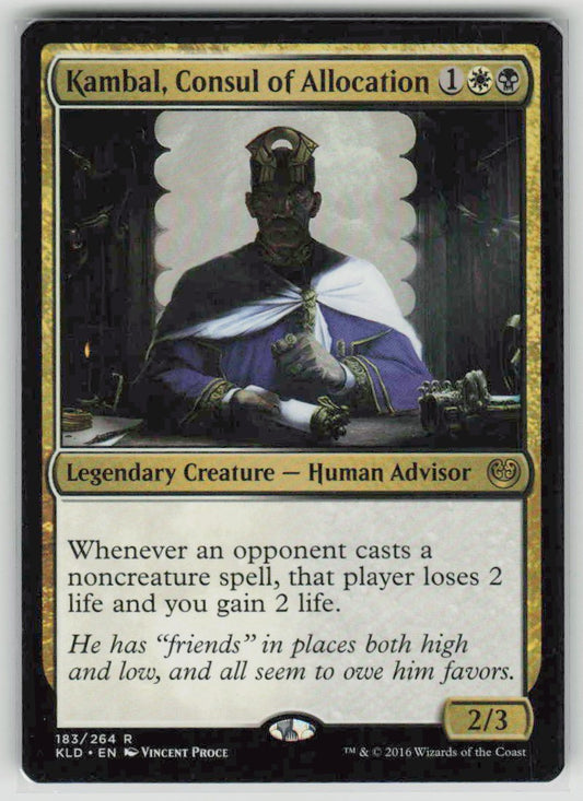 2016 Kaladesh 183 Kambal, Consul of Allocation