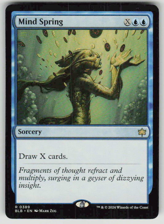 2024 Bloomburrow 389 Mind Spring