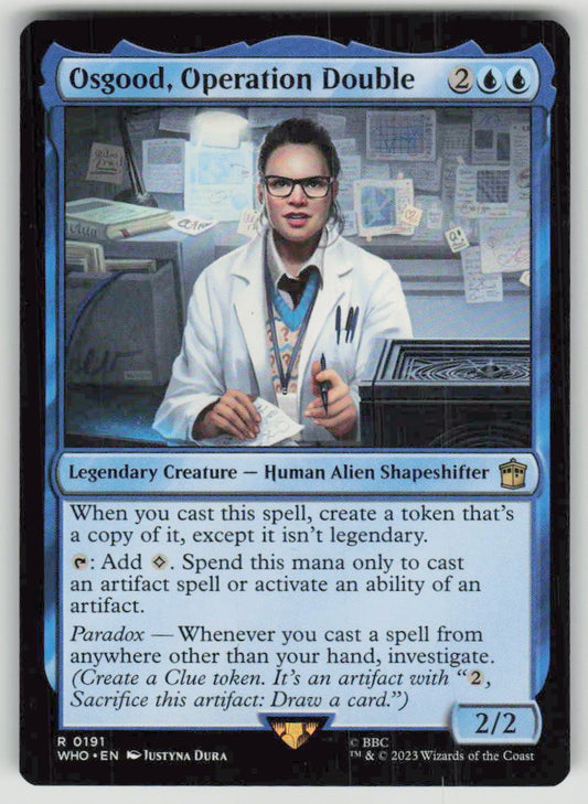 2023 Doctor Who 191 Osgood, Operation Double