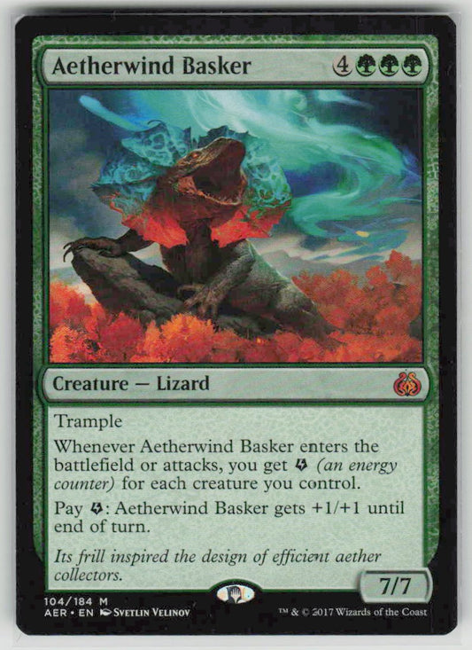 2017 Aether Revolt 104 Aetherwind Basker