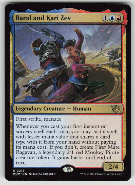 2023 March of the Machine 218 Baral and Kari Zev