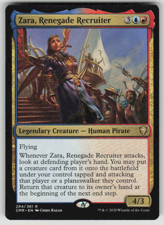 2020 Commander Legends 294 Zara, Renegade Recruiter