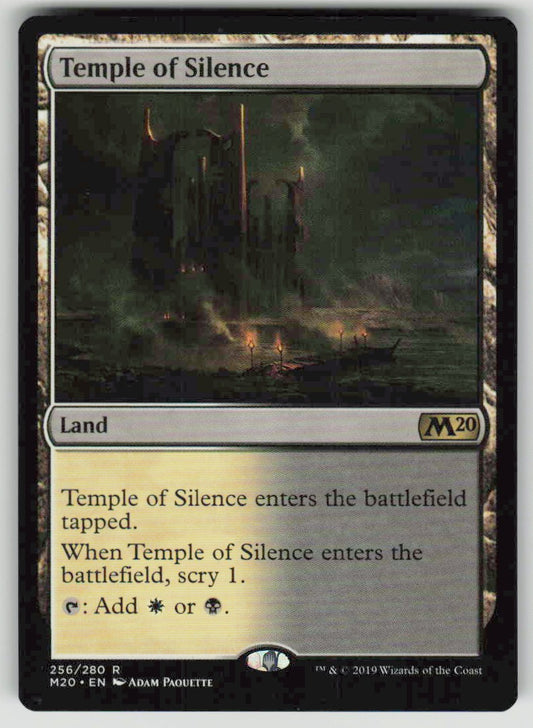 2019 Core Set 2020 256 Temple of Silence