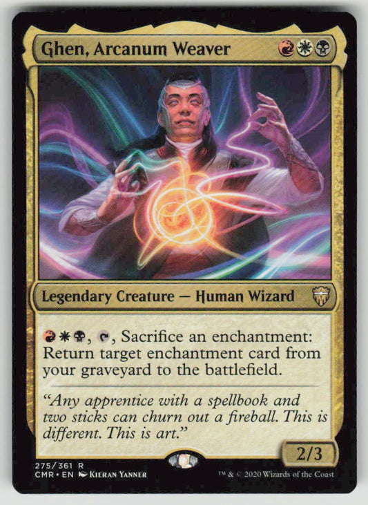 2020 Commander Legends 275 Ghen, Arcanum Weaver