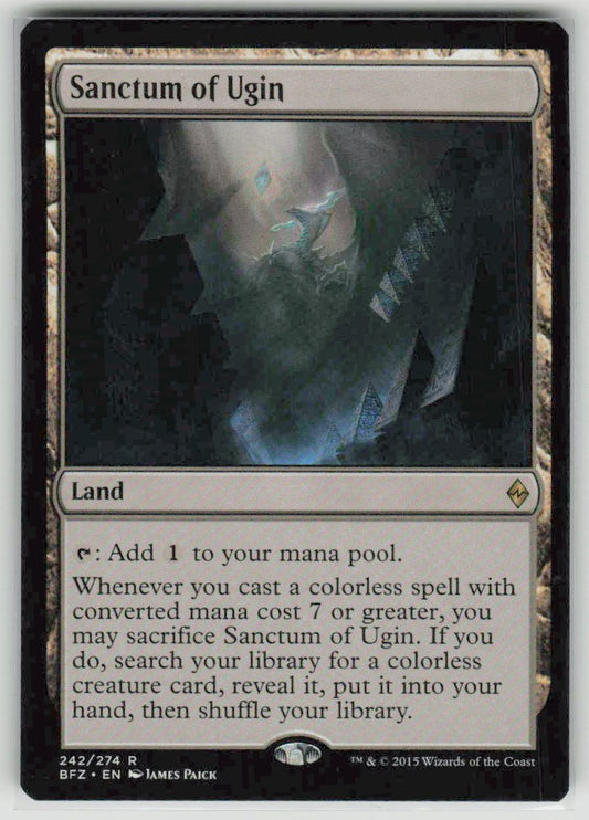 2015 Battle for Zendikar 242 Sanctum of Ugin
