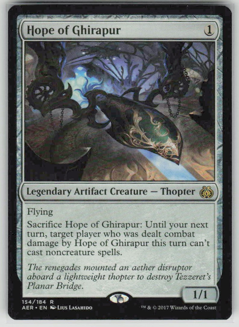 2017 Aether Revolt 154 Hope of Ghirapur