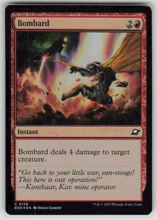 2025 Edge of Eternities 129 Bombard