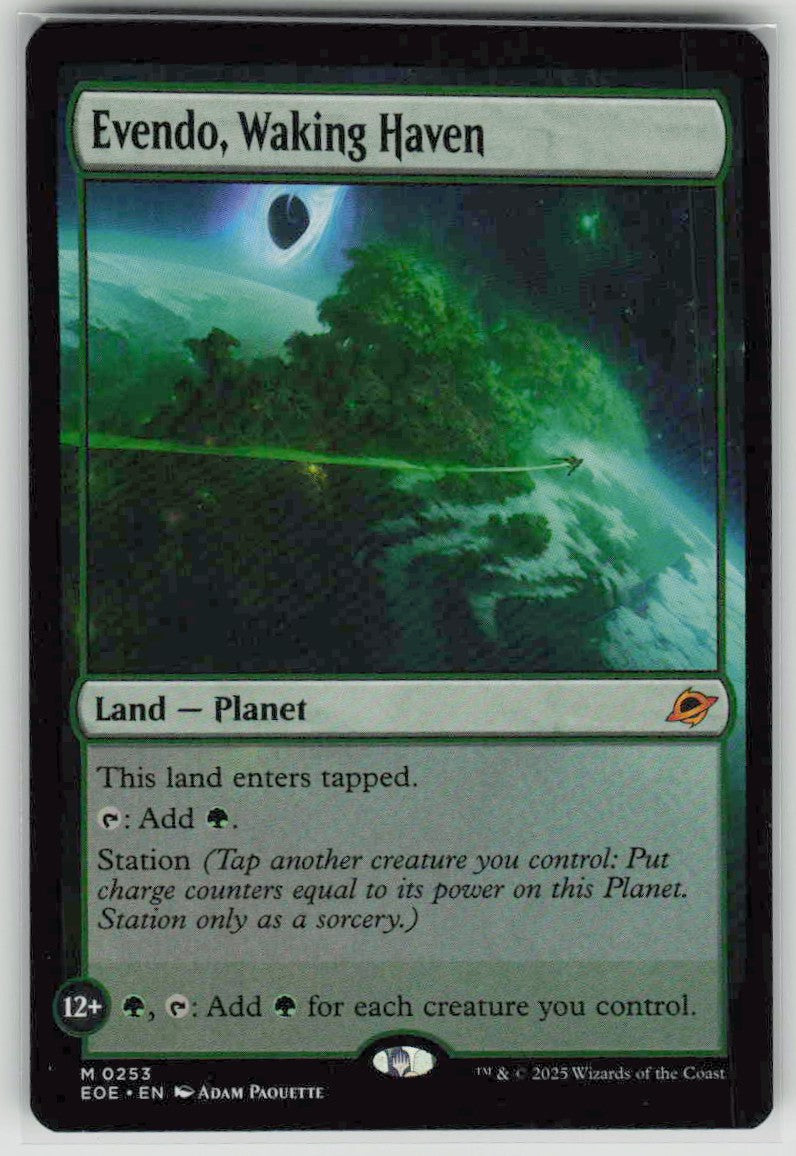 2025 Edge of Eternities 253 Evendo, Waking Haven