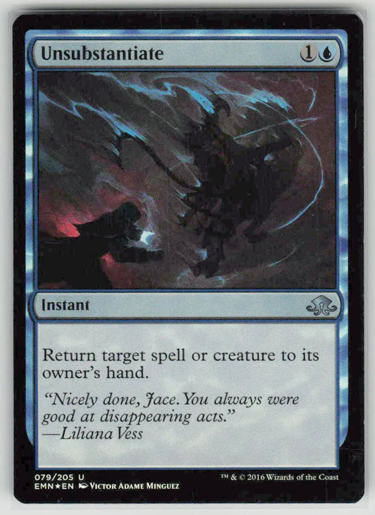 2016 Eldritch Moon Promos 79 Unsubstantiate