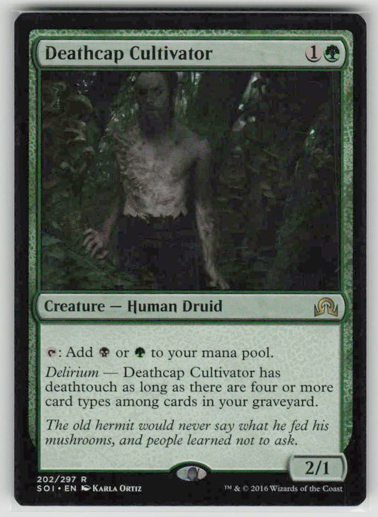 2016 Shadows over Innistrad 202 Deathcap Cultivator