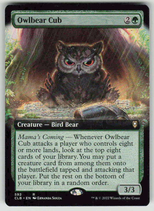2022 Commander Legends: Battle for Baldur's Gate 592 Owlbear Cub