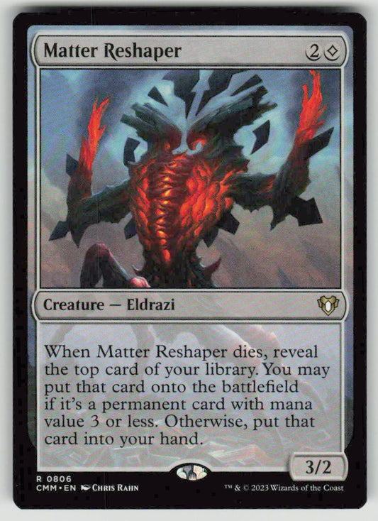 2023 Commander Masters 806 Matter Reshaper