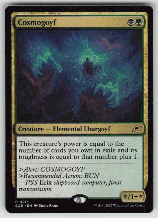 2025 Edge of Eternities 215 Cosmogoyf