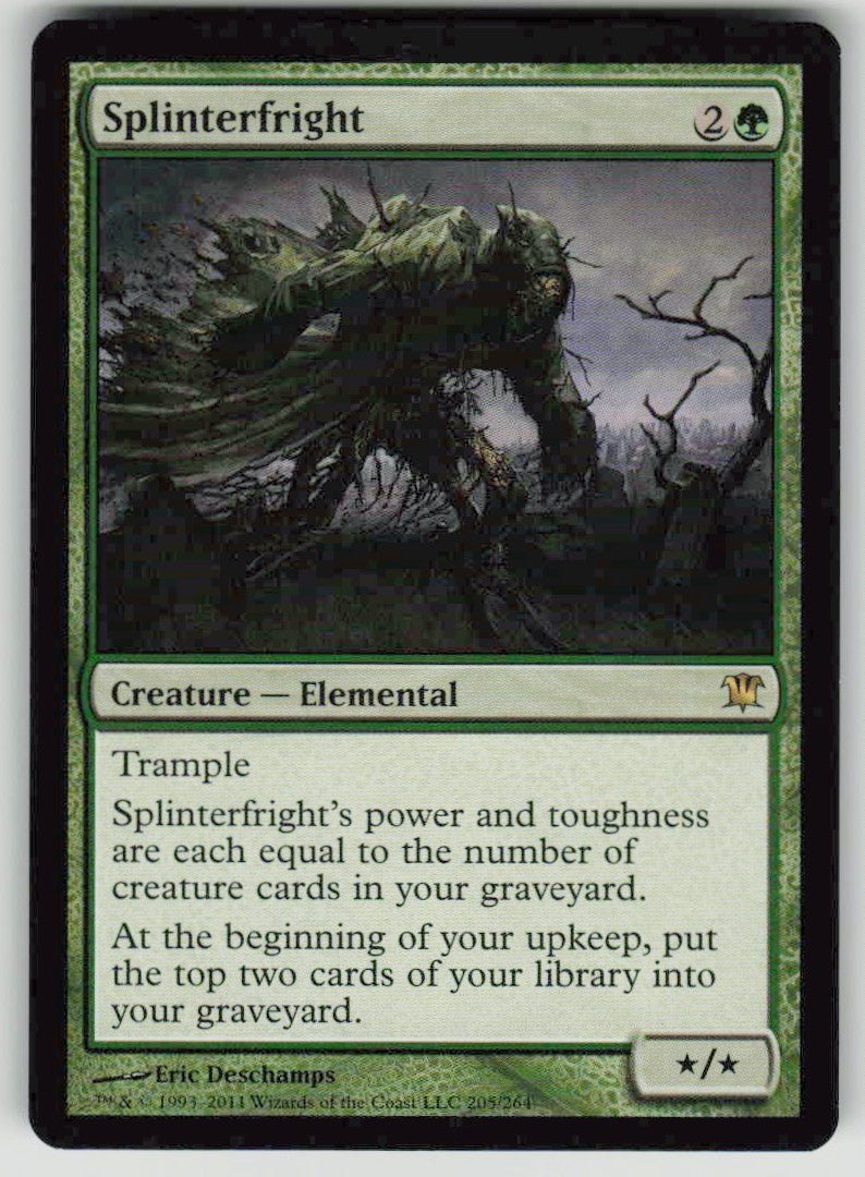 2011 Innistrad 205 Splinterfright