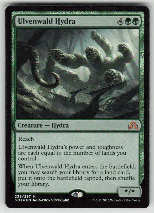 2016 Shadows over Innistrad 235 Ulvenwald Hydra