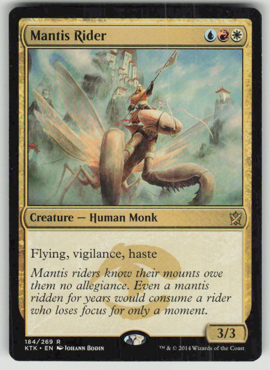 2014 Khans of Tarkir 184 Mantis Rider