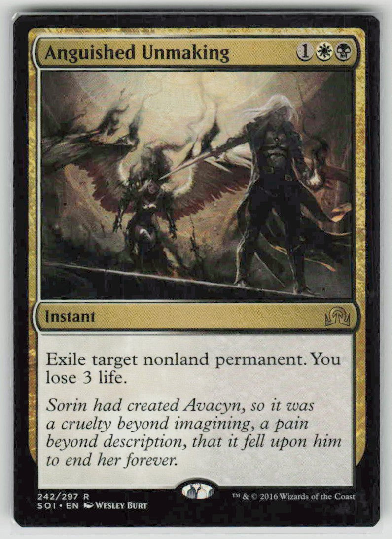 2016 Shadows over Innistrad 242 Anguished Unmaking