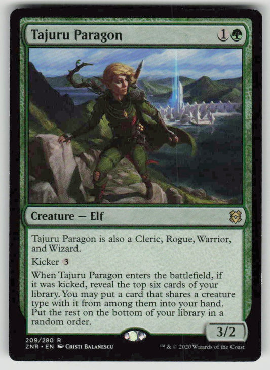 2020 Zendikar Rising 209 Tajuru Paragon