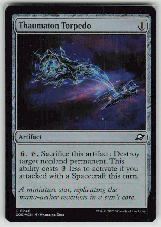 2025 Edge of Eternities 246 Thaumaton Torpedo