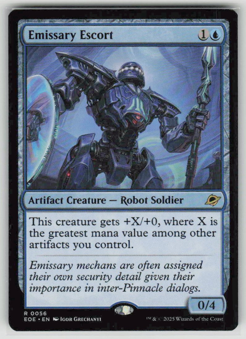 2025 Edge of Eternities 56 Emissary Escort