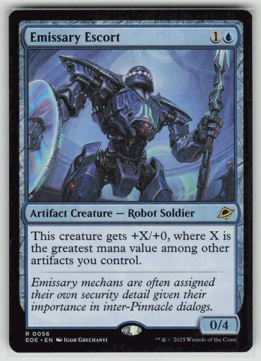 2025 Edge of Eternities 56 Emissary Escort