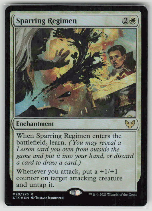 2021 Strixhaven: School of Mages 29 Sparring Regimen