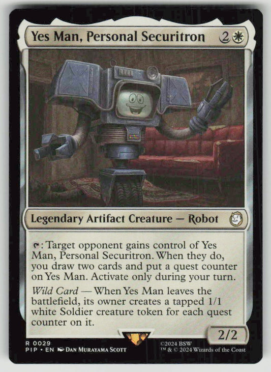 2024 Fallout 29 Yes Man, Personal Securitron