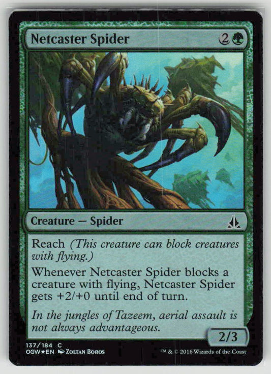 2016 Oath of the Gatewatch 137 Netcaster Spider