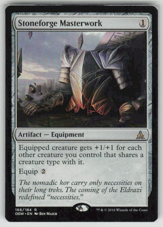 2016 Oath of the Gatewatch 166 Stoneforge Masterwork