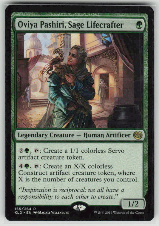 2016 Kaladesh 165 Oviya Pashiri, Sage Lifecrafter