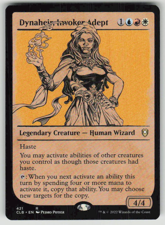 2022 Commander Legends: Battle for Baldur's Gate 421 Dynaheir, Invoker Adept