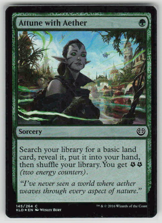 2016 Kaladesh 145 Attune with Aether