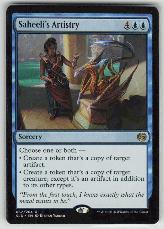 2016 Kaladesh 62 Saheeli's Artistry