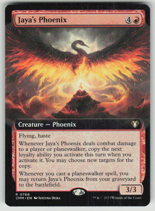 2023 Commander Masters 768 Jaya's Phoenix