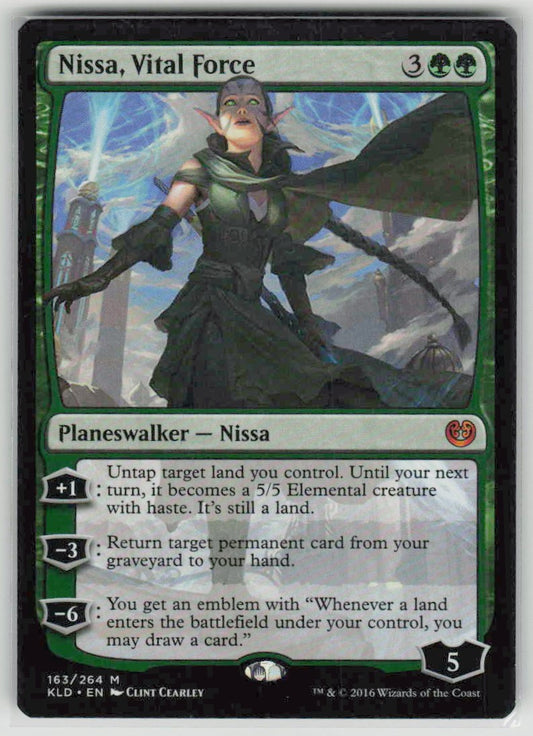 2016 Kaladesh 163 Nissa, Vital Force