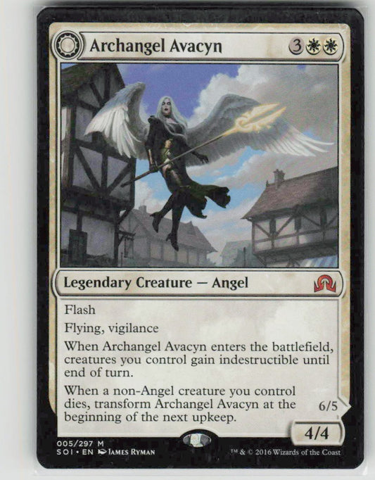 2016 Shadows over Innistrad 5 Archangel Avacyn // Avacyn, the Purifier