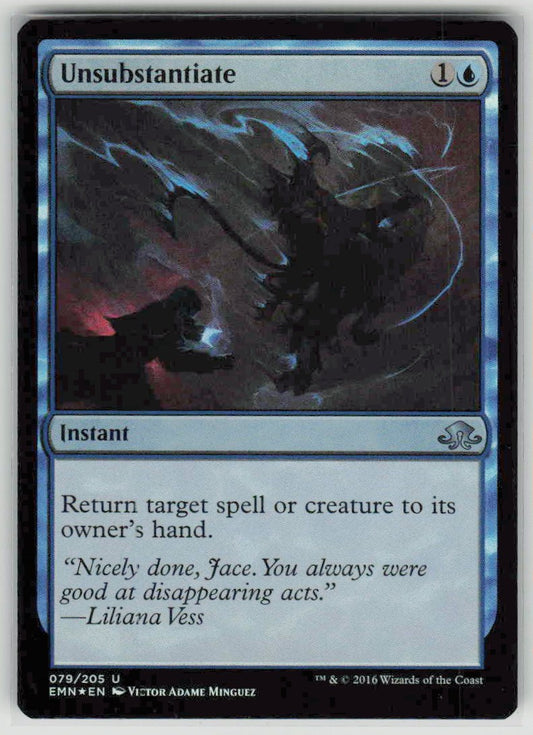 2016 Eldritch Moon Promos 79 Unsubstantiate