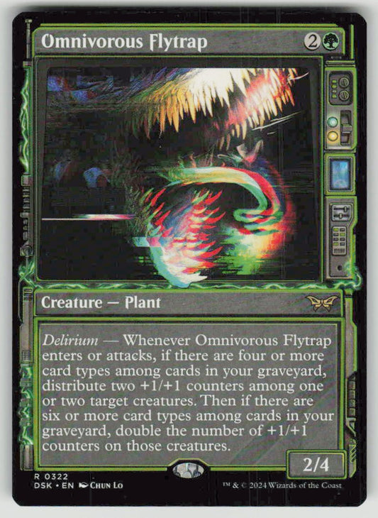 2024 Duskmourn: House of Horror 322 Omnivorous Flytrap
