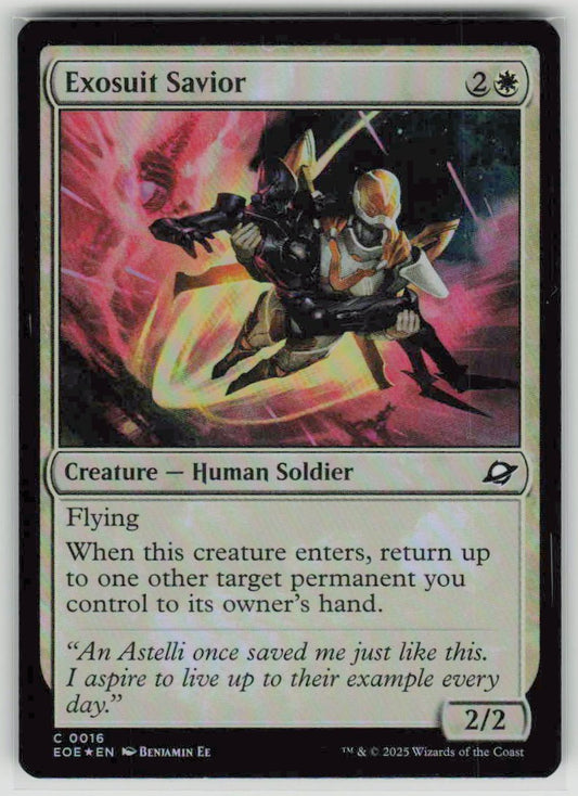 2025 Edge of Eternities 16 Exosuit Savior