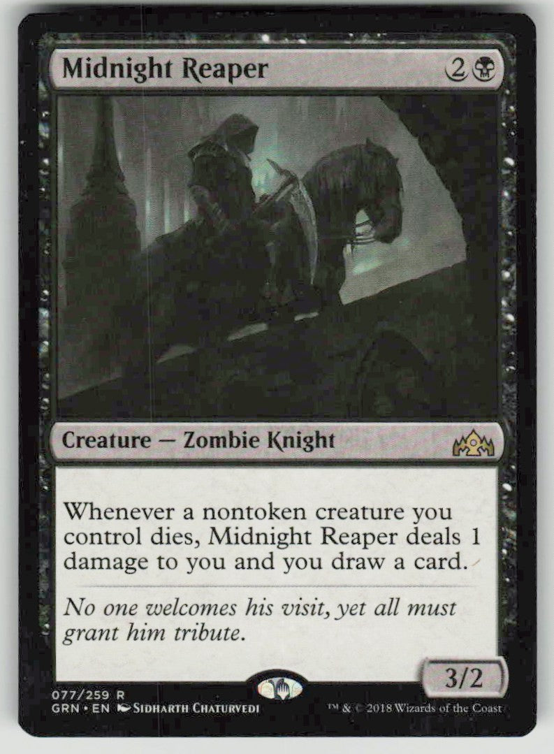 2018 Guilds of Ravnica 77 Midnight Reaper
